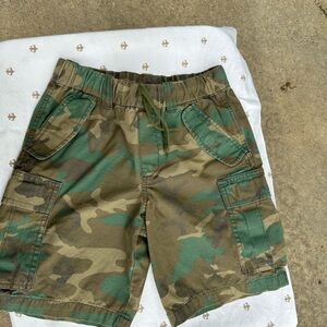 Boys Polo  Camouflage Cargo Shorts